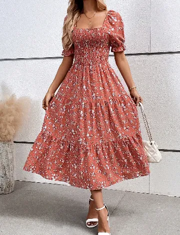 Rochie medie SHEIN, portocaliu