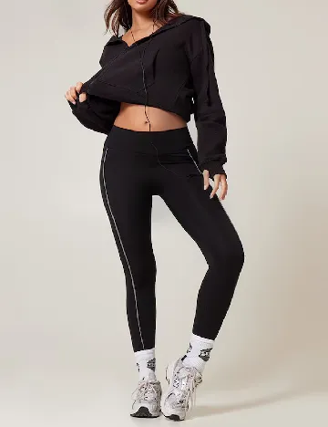 Colanti PRETTYLITTLETHING, negru