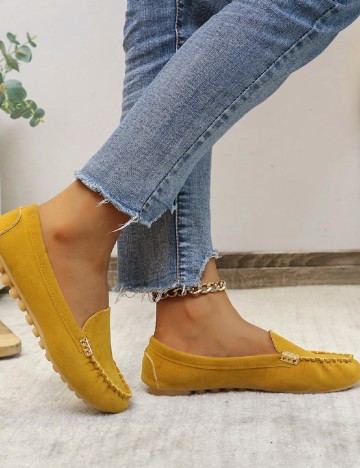 Mocasini SHEIN, mustar