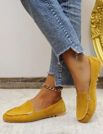 Mocasini SHEIN, mustar