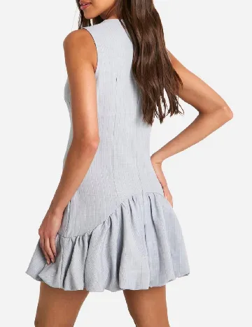 Rochie scurta Boohoo, gri