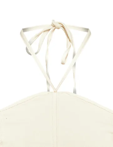 Top PRETTYLITTLETHING, crem Crem