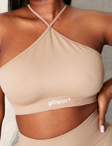 Bustiera PRETTYLITTLETHING, crem