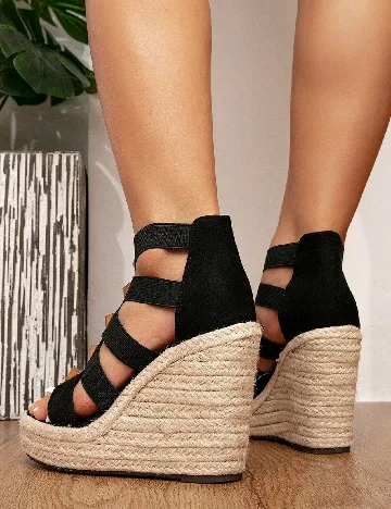 Sandale SHEIN, negru