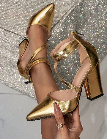 Pantofi SHEIN, auriu