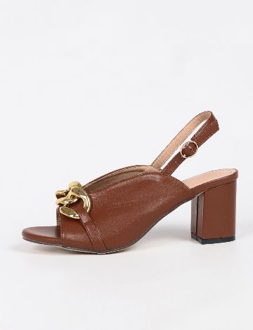 Sandale SHEIN, maro