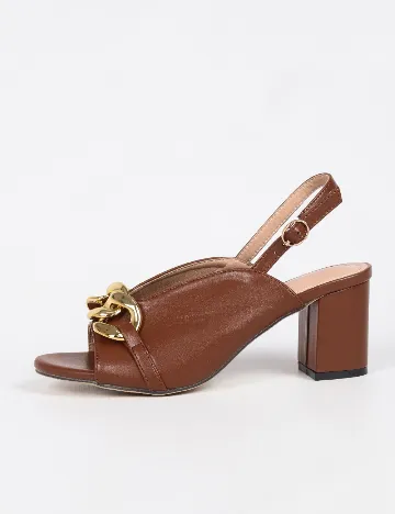 Sandale SHEIN, maro