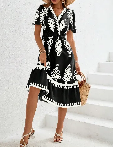 Rochie medie SHEIN, negru