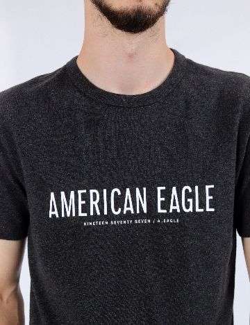 Tricou American Eagle, gri