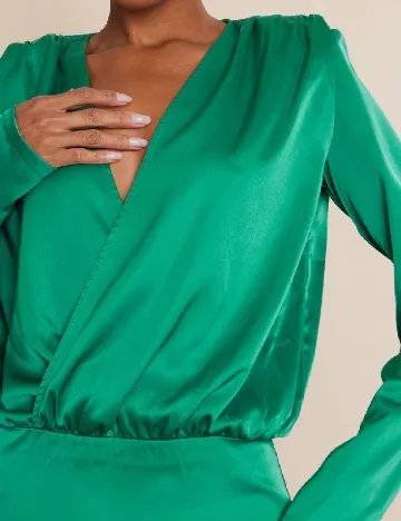 Rochie scurta PRETTYLITTLETHING, verde