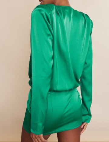 Rochie scurta PRETTYLITTLETHING, verde
