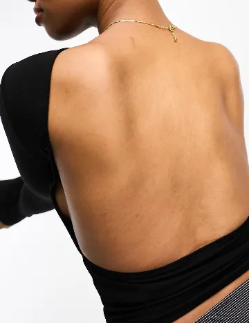Top ASOS, negru