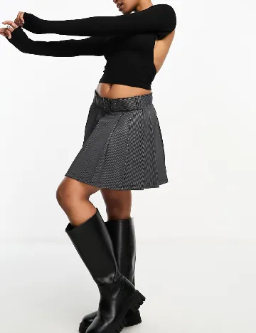 Top ASOS, negru