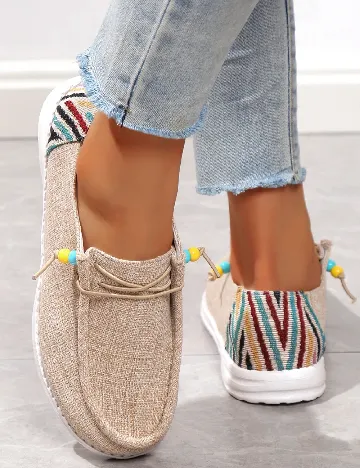 Mocasini SHEIN, maro deschis