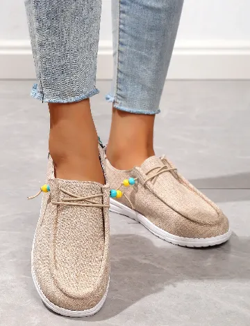 Mocasini SHEIN, maro deschis