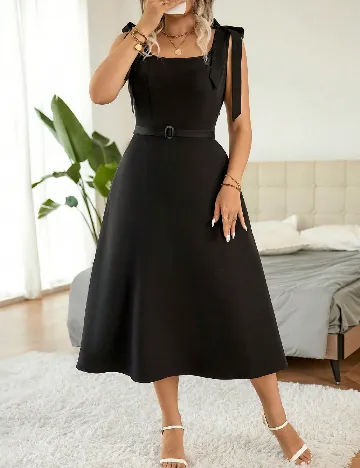 Rochie medie SHEIN CURVE, negru