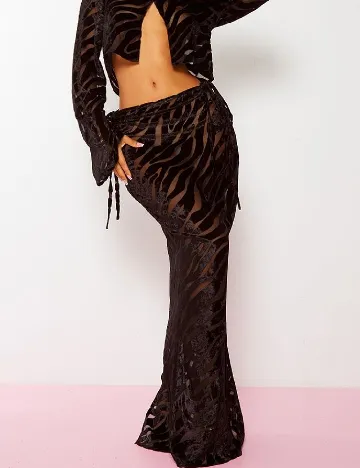 Fusta PRETTYLITTLETHING, negru