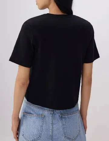 Tricou Reserved, negru
