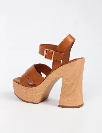 Sandale SHEIN, maro