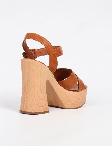 Sandale SHEIN, maro