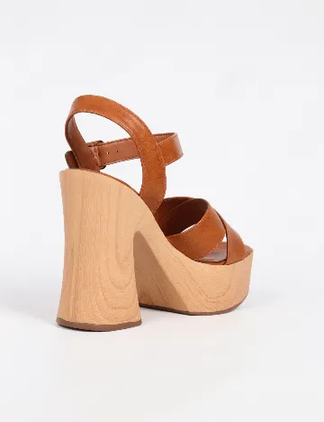 Sandale SHEIN, maro