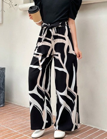 Pantaloni Shein Kids, negru