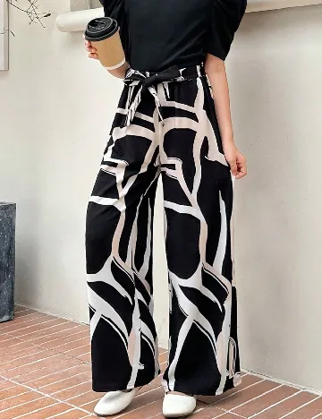 Pantaloni Shein Kids, negru