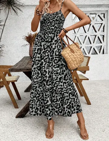 Rochie lunga SHEIN, animal print