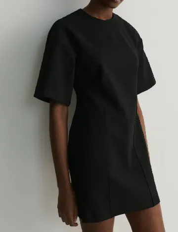 Rochie scurta Reserved, negru
