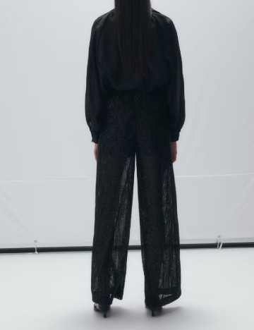 Pantaloni Reserved, negru