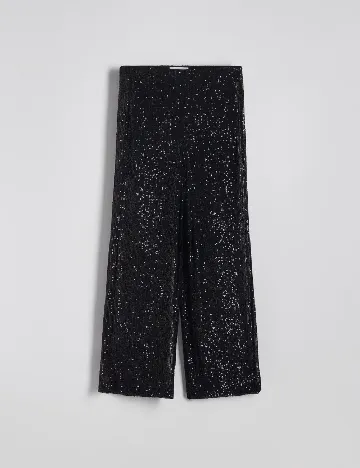 Pantaloni Reserved, negru
