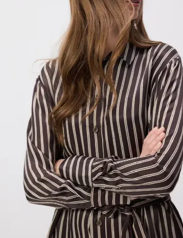 Rochie medie Reserved, maro