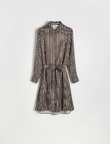 Rochie medie Reserved, maro