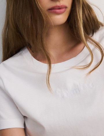 Tricou Reserved, alb