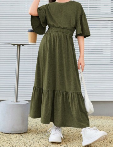 Rochie Shein Kids, verde