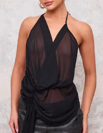 Maiou PRETTYLITTLETHING, negru