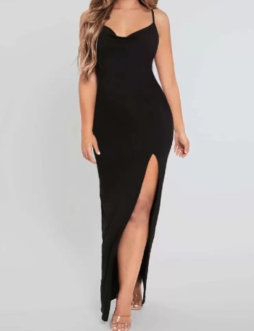 Rochie lunga SHEIN, negru