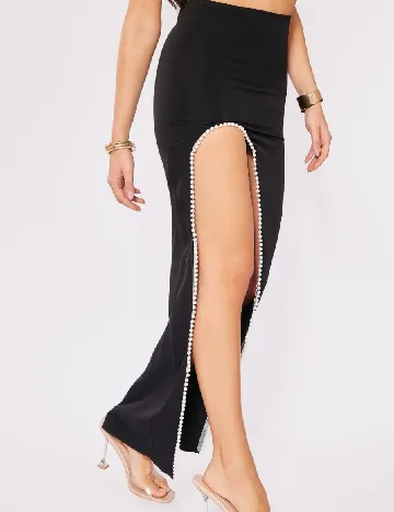 Fusta PRETTYLITTLETHING, negru