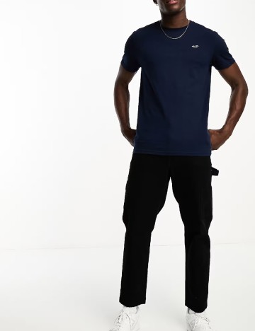 Tricou Hollister, bleumarin