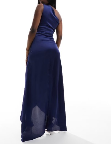 Rochie lunga TFNC London, bleumarin