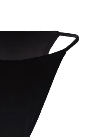 Chilot de baie PRETTYLITTLETHING, negru