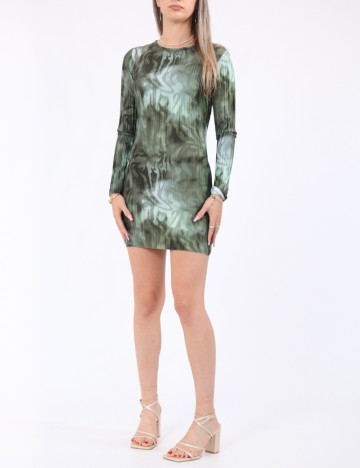 Rochie scurta PRETTYLITTLETHING, verde