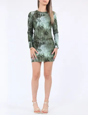 Rochie scurta PRETTYLITTLETHING, verde