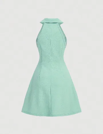 Rochie scurta SHEIN, verde