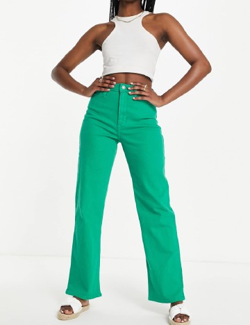 Blugi Hollister, verde
