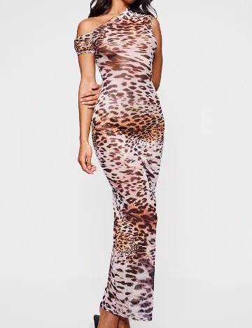 Rochie de plaja PRETTYLITTLETHING, animal print