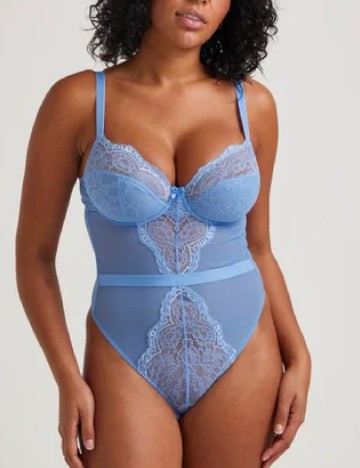 Body Ivory Rose Curve, albastru