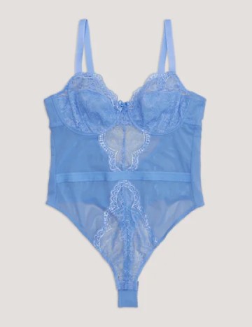 Body Ivory Rose Curve, albastru