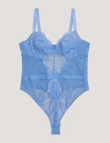 Body Ivory Rose Curve, albastru