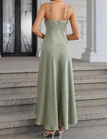 Rochie lunga SHEIN, verde